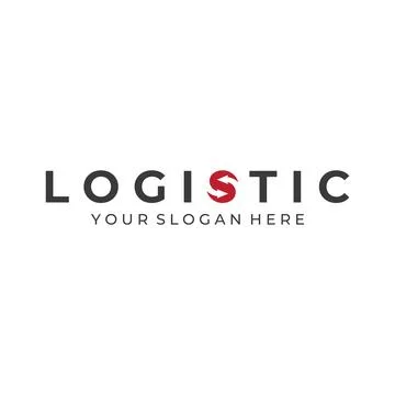 Logistics company vector logo, arrow icon logo, fast digital delivery logo... Stock Illustration
