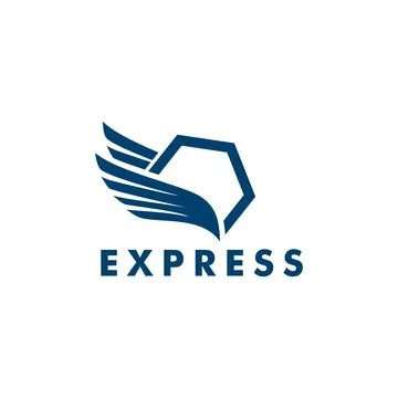 Logistics company vector logo, Cargo and Delivery service logo Stock Illustration