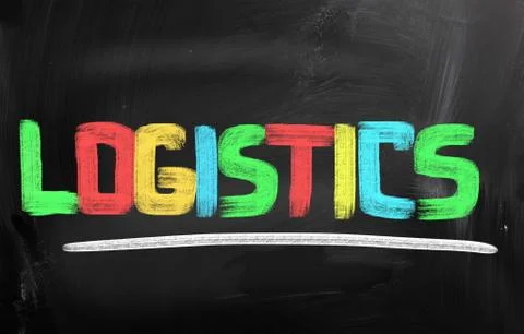 Logistics concept Stock Illustration