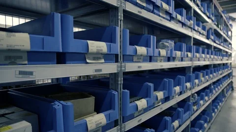 Logistics Storehouse Vídeos de archivo 89871783