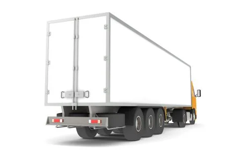 Logistics - Trucking Stock Illustration