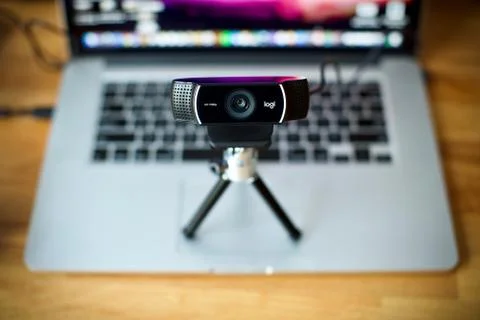 Logitech C922 Pro Stream Webcam Foto stock