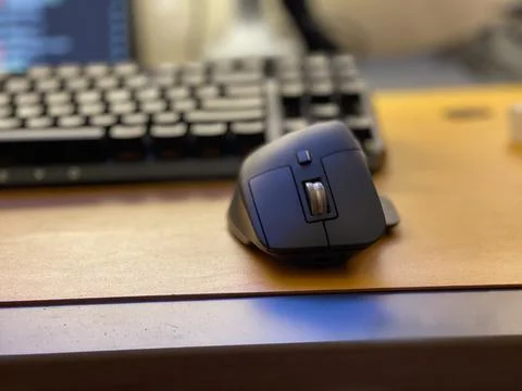 Logitech MX Master Mouse, for editing, creative work &amp; gaming | Product Stock Photos