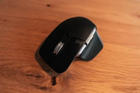 Logitech MX Master Mouse - editing, creative work, gaming | Product photography Stock Photos