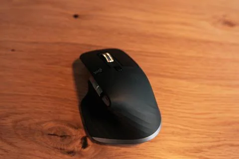 Logitech MX Master Mouse - editing, creative work, gaming | Product photography Stock Photos