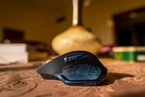 Logitech MX Master Mouse, professional computer mouse for editing and gaming Stock Photos