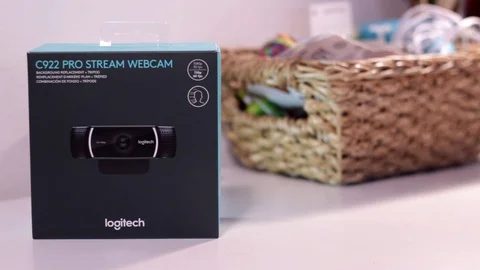 Logitech Webcam Stock Footage 129782666