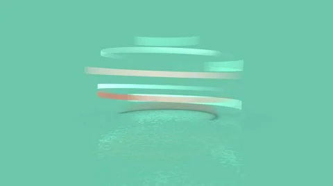 LOGO 2. Colorful spiral logo logo motion graphic design. Stock After Effects