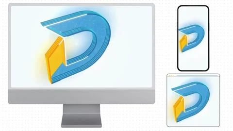 Logo 3d Animation Modèle After Effects