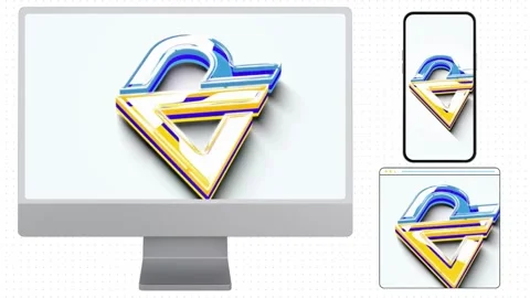 Logo 3D with MOGRT Stockmateriaal After Effects