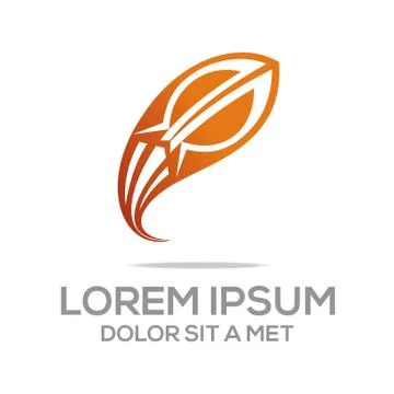 Logo Abstract Design Icon Idea Illustration Illustrazione stock