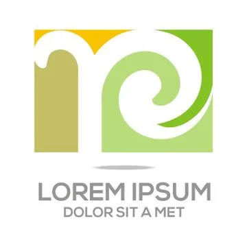 Logo Abstract Elements Icon Stock Illustration