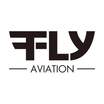 Logo abstract flying aviation vector Stock Illustration