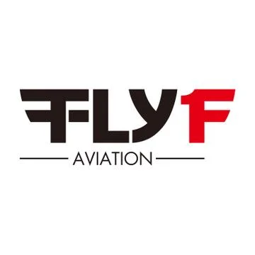 Logo abstract flying aviation vector Stock Illustration