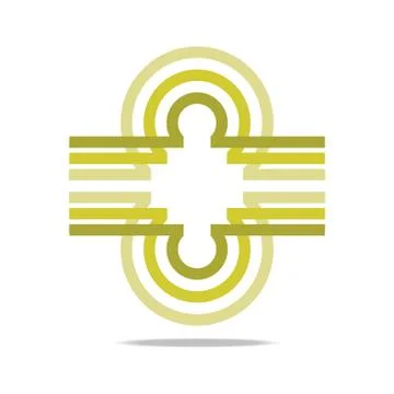 Logo Abstract Infinity Corporation Stock Illustration