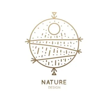 Logo abstract sea Stock Illustration