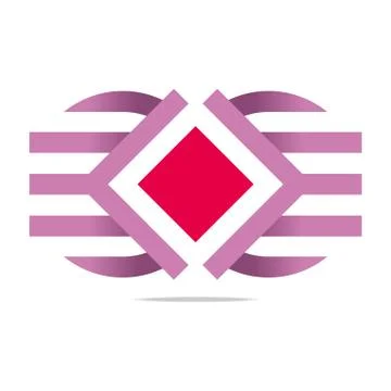 Logo Abstract Vector Letter E Circle Symbol Design Icons Stock Illustration