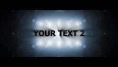 Logo animation / Statium light / Rainfall / Intro Stock After Effects