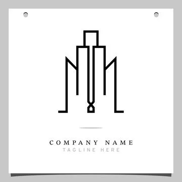 Logo Art Line - 07 Stock Illustration