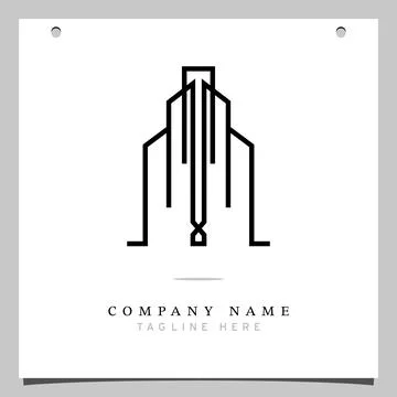 Logo Art Line - 15 Stock Illustration