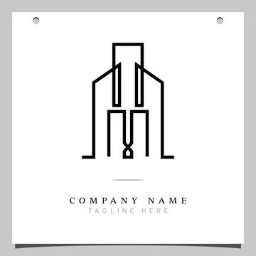 Logo Art Line - 17 Stock Illustration