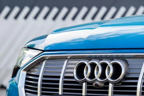Logo of Audi Stock Photos
