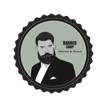 Logo Barber Shop Stock Illustration