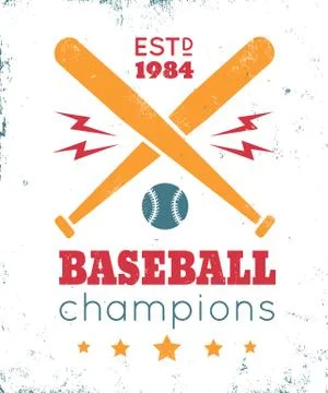 Logo for baseball Stock Illustration