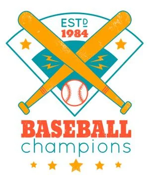 Logo for baseball Stock Illustration