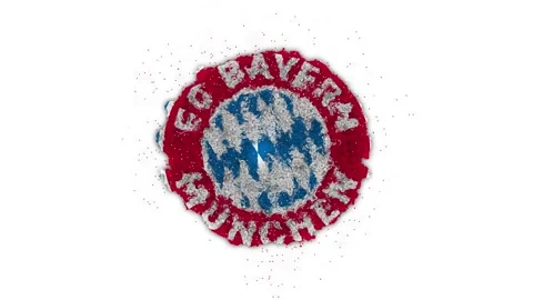 Logo of Bayern Munich Stock Footage 232918863