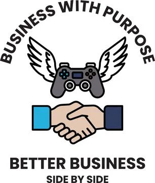 A logo for Better Business Side by Side Stock Illustration