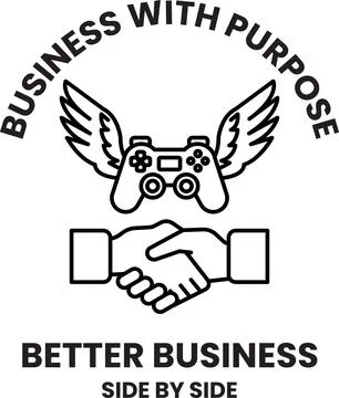 A logo for Better Business Side by Side Stock Illustration