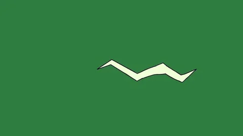 Logo bird flying in the sky mountain arrow lines outline mountains elements Stock Footage 335696060