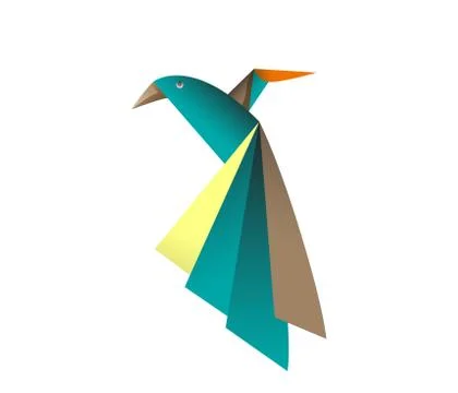 Logo bird for web and presentations Stock-Illustration