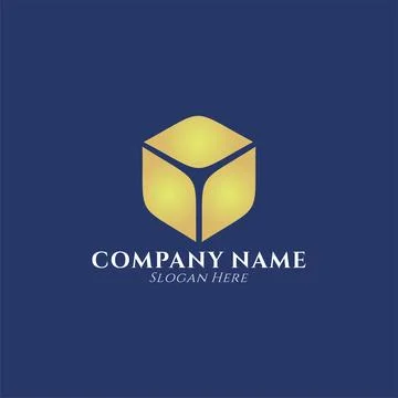 Logo box concept vector design illustration Stock Illustration