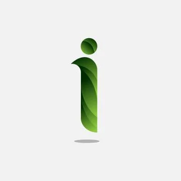 Logo Brand for Letter I Stock Illustration