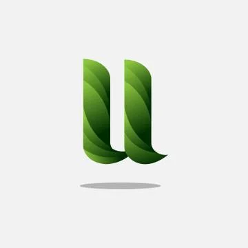 Logo Brand for Letter U - 2 Stock Illustration