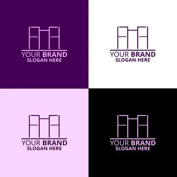 Logo business template Illustrazione stock
