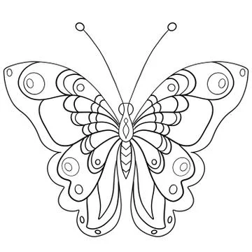 Logo butterfly Stock Illustration
