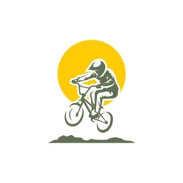 Logo bycycle logo Stock Illustration