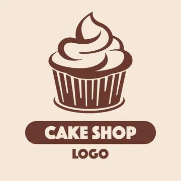 Logo Cake shop Stock Illustration
