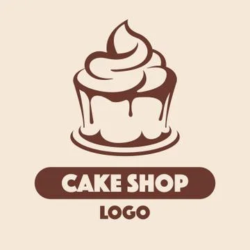 Logo Cake shop Stock Illustration
