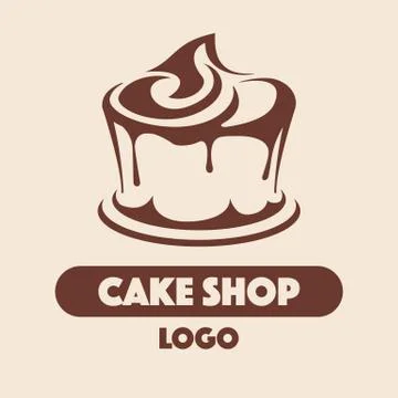 Logo Cake shop Stock Illustration