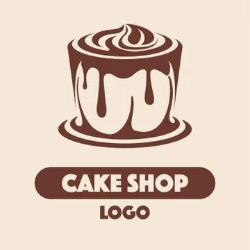 Logo Cake shop Stock Illustration