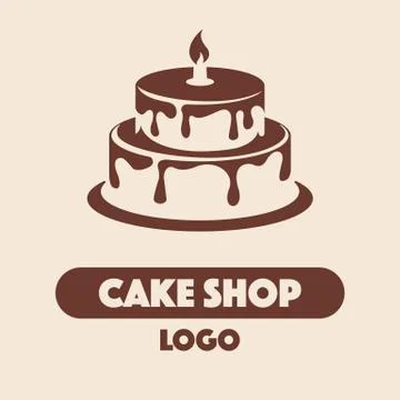 Logo Cake shop Stock Illustration