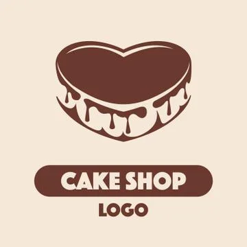 Logo Cake shop Stock Illustration