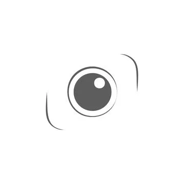 Logo camera icon. Elements of photo and video icon. Premium quality graphic Illustrazione stock