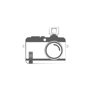 Logo camera icon. Elements of photo and video icon. Premium quality graphic Illustrazione stock