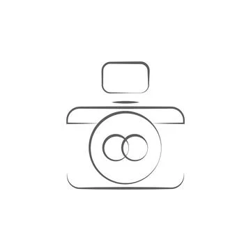 Logo camera icon. Elements of photo and video icon. Premium quality graphic Stock Illustration