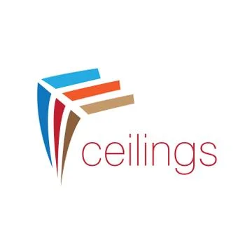 The logo of the ceilings, floors Stock Illustration